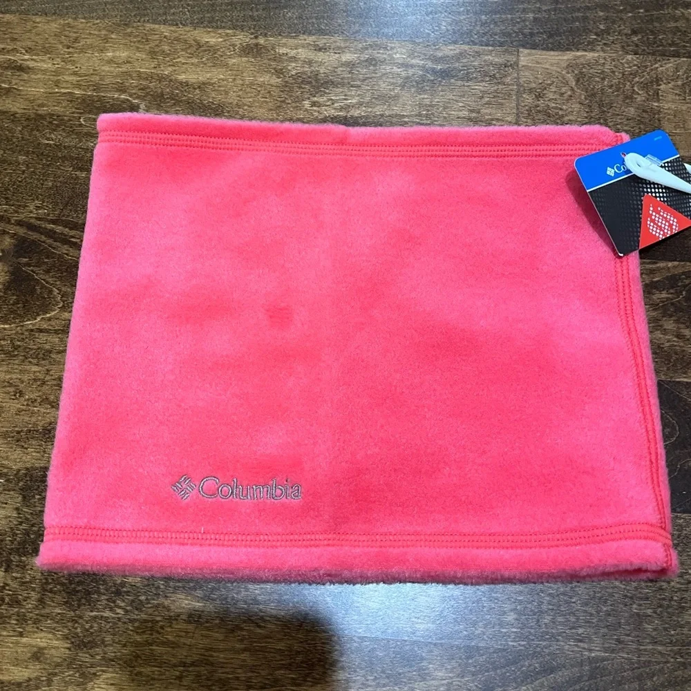 Columbia Kids Pink thermal Y agent heat neck gaitor